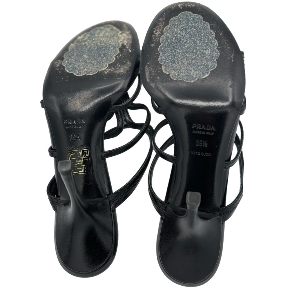Prada Strappy Slide Heels – Size 39.5 EU - Picture 3 of 3